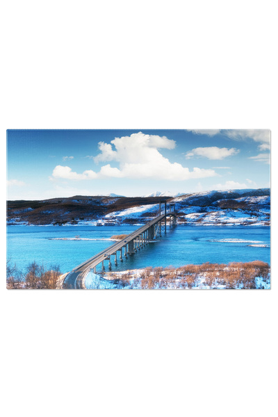 StoryGift Romania Tablou Canvas Pod In Timpul Zilei Drum Si Transport Natural...