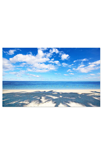 StoryGift Romania Tablou Canvas 40 x 25CM Plaja Tropicala, plaja, ocean, insu...