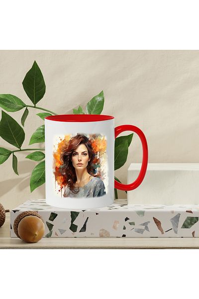 StoryGift Romania Mug With Sandra Bullock, Actress, Movie, Celebrity, Multicolor 330 ml, Ceramic, With,STG