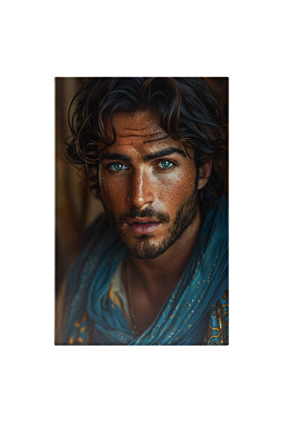 StoryGift Romania Tablou Canvas: Bărbatul Puternic Cu Ochi Albaștri - Spirit ...