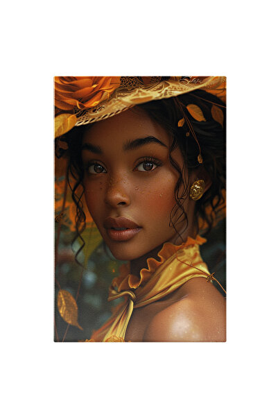 StoryGift Romania Tablou Canvas: Domnița Care Are Pistrui Din Picături De Rou...