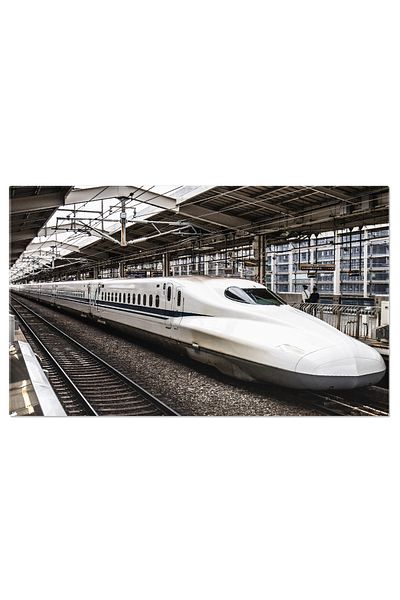 StoryGift Romania Canvas Painting 120 x 80CM Shinkansen Train in Japan, 700, Shinkansen, travel, Ja,STG.
