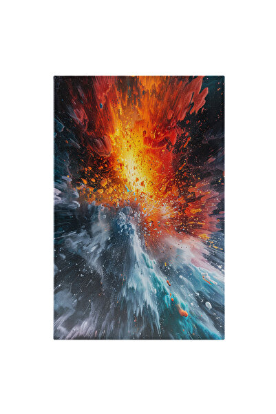 StoryGift Romania Tablou Canvas: Ploaia De Foc Și Zăpadă Căzută Din Ceruri Că...