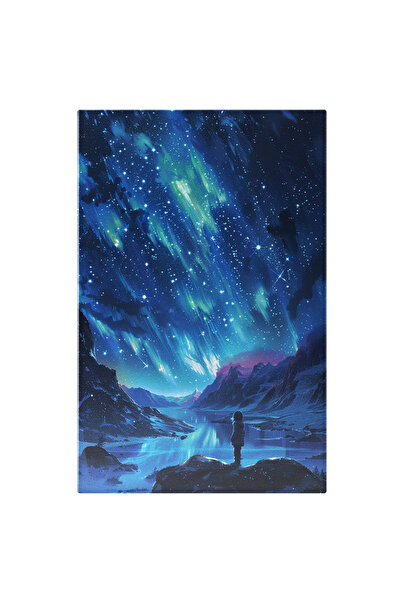 StoryGift Romania Tablou Canvas: Imaginea Unui Copil Pe Un Deal Si Se Uita La...