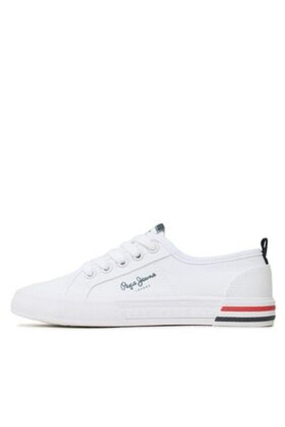 Pepe Jeans adidași pentru băieți PBS30549 albi