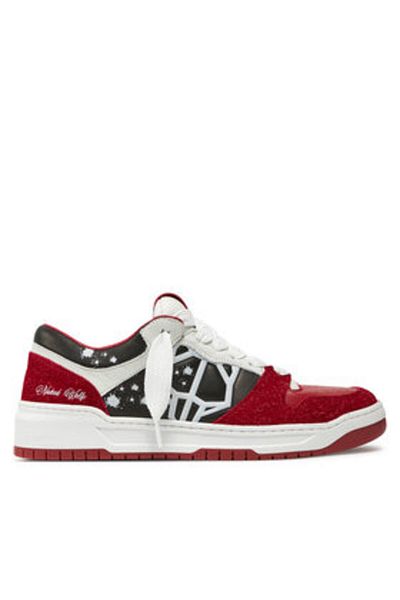 NAKED WOLFE men's sneakers CM-00 red