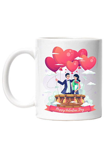 StoryGift Romania Cana Cu Mesaj In Engleza Happy Valentine Day, Ziua Indragos...
