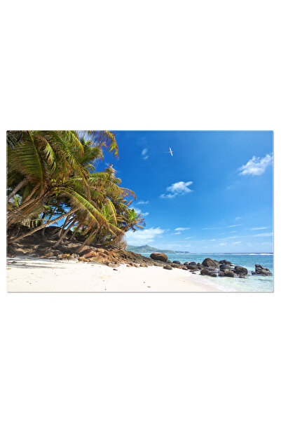 StoryGift Romania Tablou Canvas Cu Peisaj Insular In Seychelles - Natura Neal...