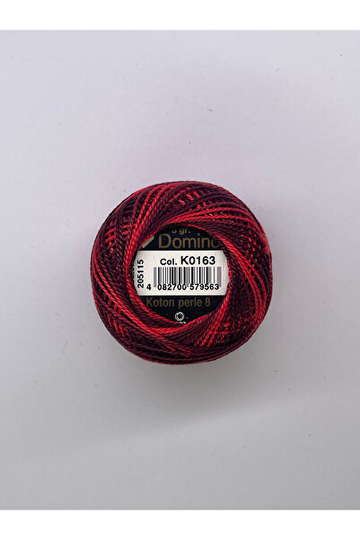 domino Κοτόν Πέρλε Νο 8 Μαρμάρινο νήμα κεντήματος