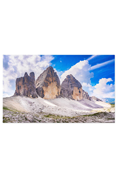 StoryGift Romania Tablou Canvas Vedere Panoramica A Muntilor Tre Cime Di Lava...