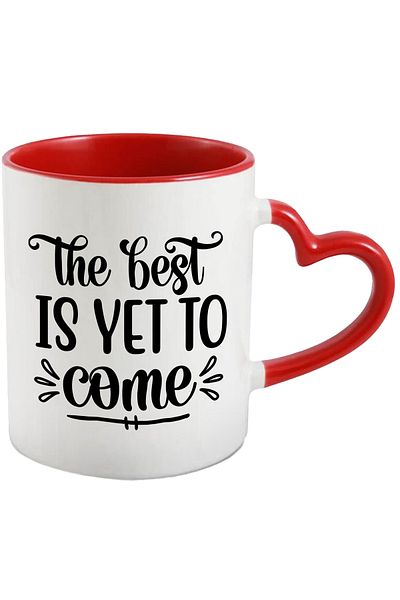 StoryGift Romania Mug with message that says that what is better should only be from now on, With ,STG