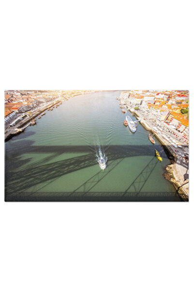 StoryGift Romania Tablou Canvas Fotografie Orasul Porto In Portugalia Priveliste La Raul Douro Porto, Portugalia,