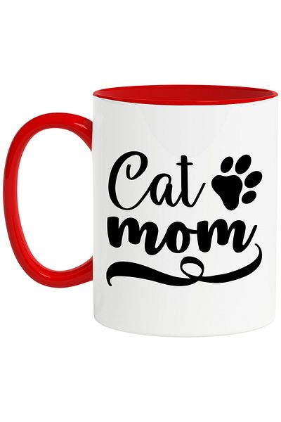 StoryGift Romania Paw mug for cat loving and raising mothers - affection apre, With,STG.
