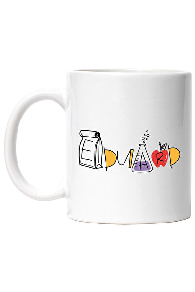 StoryGift Romania Cana Cu Numele Eduard, Si Mesaj Amuzant, Curios, Sociabil, ...