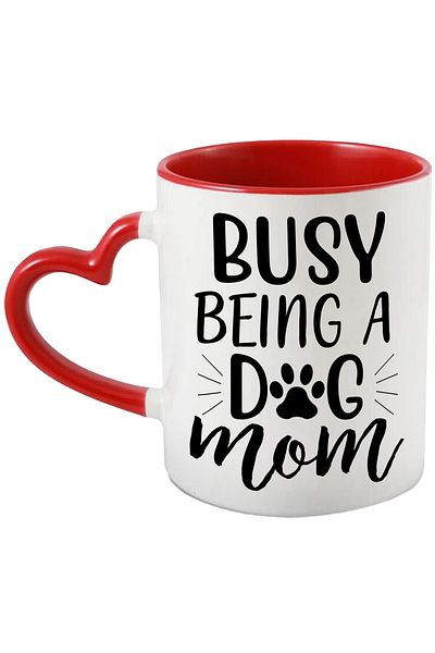 StoryGift Romania Mug for dog lovers who are busy being their mothers with Handle In, With, STG.
