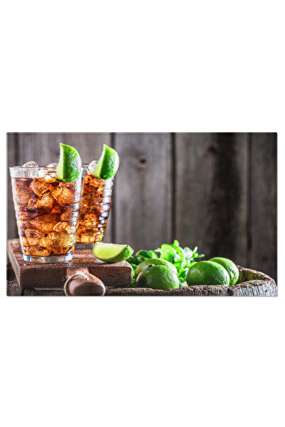 StoryGift Romania Tablou Canvas - Bauturi Racoritoare De Vara: Cocktaile Cu G...