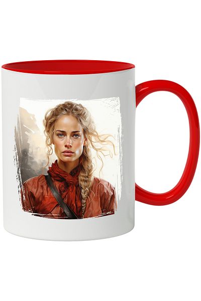 StoryGift Romania Mug With Game Of Thrones, TV Series, Fantasy, Cersei Lannister, Character, Multic, With, STG