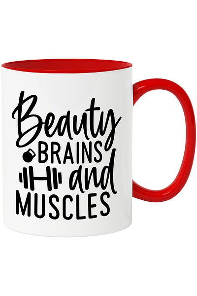 StoryGift Romania Mug for a woman who likes to stay in shape - beautiful with Handle, With,STG.