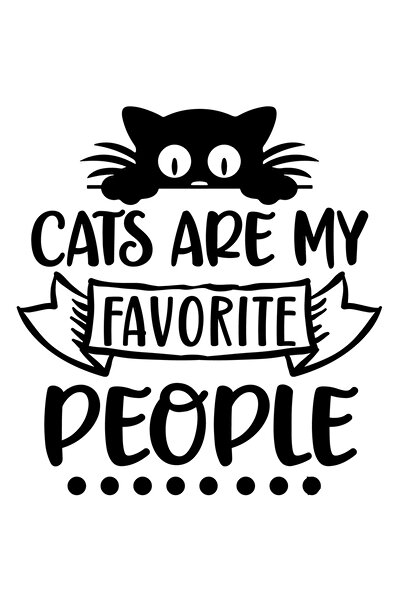 StoryGift Romania Sticker Autocolant 70CM Exterior cu mesajul "Cats are my fa...