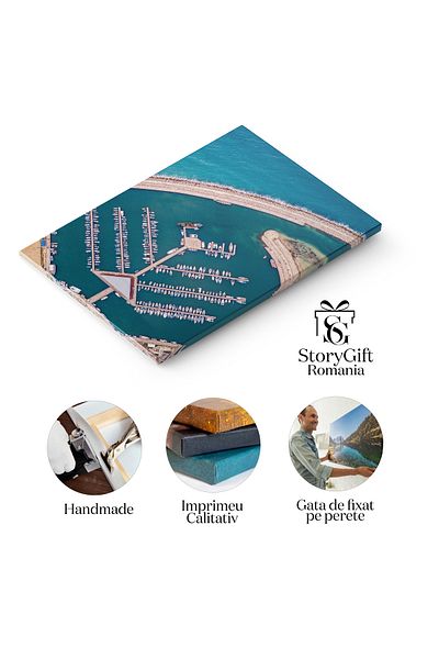 StoryGift Romania Tablou Canvas - Peisaje Uimitoare La Mare Si Ocean, O Destinatie De Vacanta Ce Iti Taie Respira