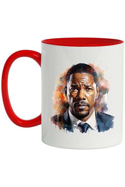 StoryGift Romania Mug With Michael B. Jordan, Actor, Celebrity, Action Movies, Multicolor 330 ml,, With ,STG