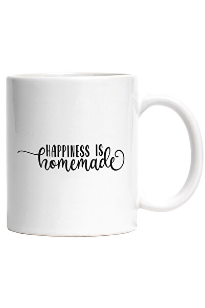 StoryGift Romania Cana cu textul "Happiness is homemade" - fericirea e facuta...