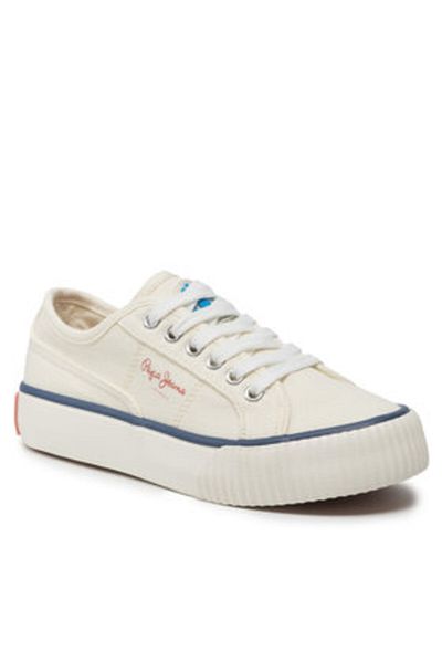Pepe Jeans adidași pentru fete PGS30542 albi