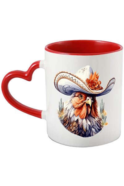 StoryGift Romania Cana cu un cocos cu palarie de cowboy, ilustratie, cactus, ...