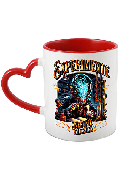StoryGift Romania Cana Om de stiinta Experimente. Nebunie clasică, 330ml, Cer...