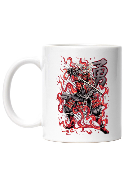 StoryGift Romania Cana Cu Samurai, Monstru, Omi, Demon, Katana, Armura, Flaca...
