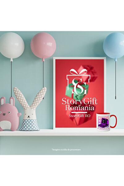 StoryGift Romania Calculator Mug Vintage Text No Bugs Or Errors Programmers, 330ml, Ceramic, With,STG.