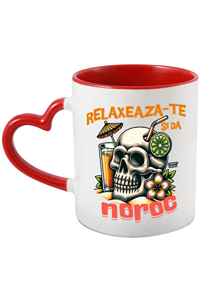 StoryGift Romania Cana relaxeaza-te si da noroc craniu cocktail relaxare, 330...