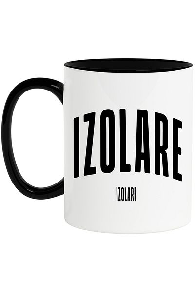 StoryGift Romania Mug The Word Isolation, Motivational, Self Help, Self Understanding, Appreciation, S, With, STG.