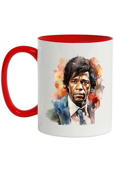 StoryGift Romania Mug With James Brown, Singer, Musician, Artist, Celebrity, Multicolor 330 ml,, With ,STG