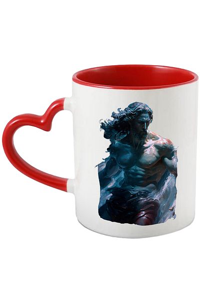 StoryGift Romania Mug With Aquaman, DC, Superheroes, King of the Sea, Water, Multicolor 330 ml, Ceramic c, With ,STG
