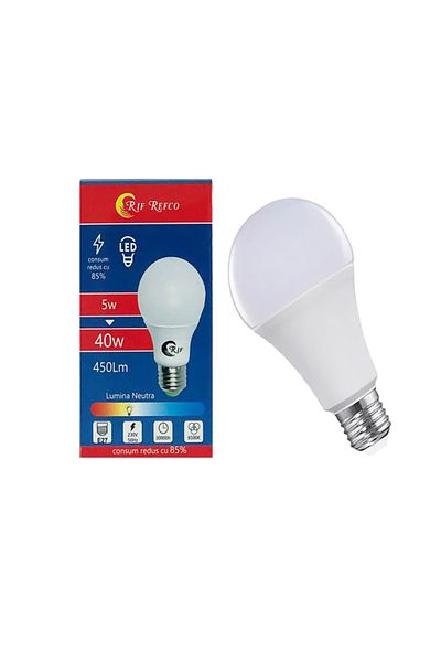 MACVI Macvi® 5W LED bulb (40W equivalent), 450 lm, energy saving for small spaces