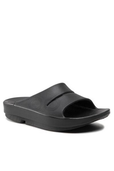 Oofos unisex flip-flops OOAHH SPORT MATTE black