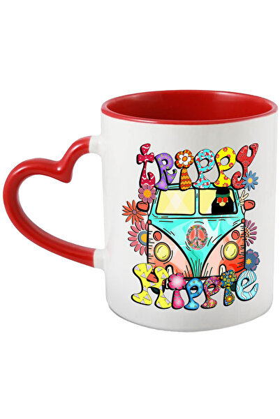 StoryGift Romania Cana cu mesajul "Trippy hippie", stilul hippie, cultura, il...