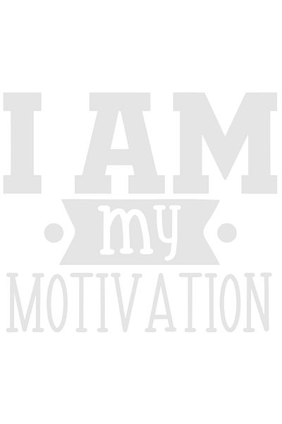StoryGift Romania Sticker Exterior Cu Mesajul In Limba Engleza "i Am My Motivation" - Eu Sunt Motivarea Mea
