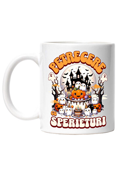 StoryGift Romania Cana petrecere cu sperieturi H4ALLowen horror toamna, 330ml...