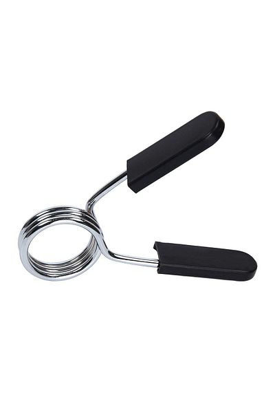 fulina Barbell Spring Gripper, Sturdy and Durable, Suitable for Barbells, Dumbbells and Barbells, Black