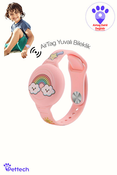 Pettech Airtag Uyumlu Çocuk Takip Bilekliği