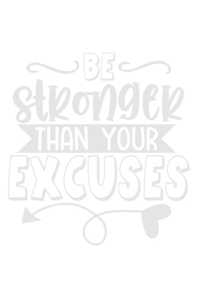 StoryGift Romania Sticker Eticheta 40CM Exterior cu mesajul "Fii mai puternic...