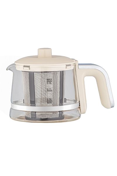 HARLEM Tea Time 1.7 L Kettle, Auto Keep Warm, Glass Teapot, Hc-1950