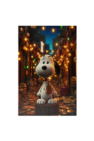 StoryGift Romania Tablou Canvas: Strada De Metal Și Câțelul Impresionant În L...