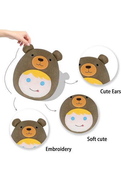 Terbaik Teddy bear plush toy, brown, 30 cm, Terbaik