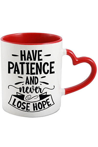 StoryGift Romania Cana cu textul "Ai rabdare si nu iti pierde speranta niciod...
