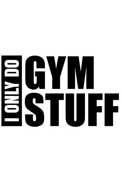 StoryGift Romania Sticker Exterior Pentru Cei Care Fac Doar Lucruri Care Au Legatura Cu Sala De Fitness - Sp