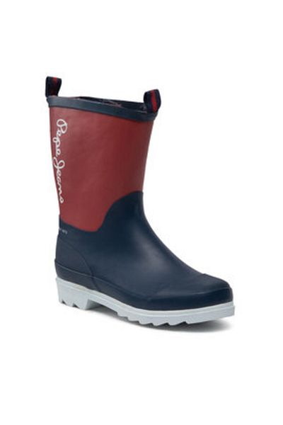 Pepe Jeans boy's rubber boots PBS50097 red