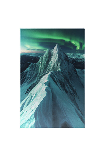 StoryGift Romania Tablou Canvas: Crestele Munților Pierdute În Cerul Luminat ...